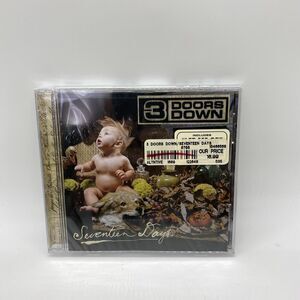 Seventeen Days by 3 Doors Down 12 Tracks w/ Bob Seger NEW SEALED CD